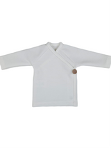 Overslagshirtje ecru| Unisex