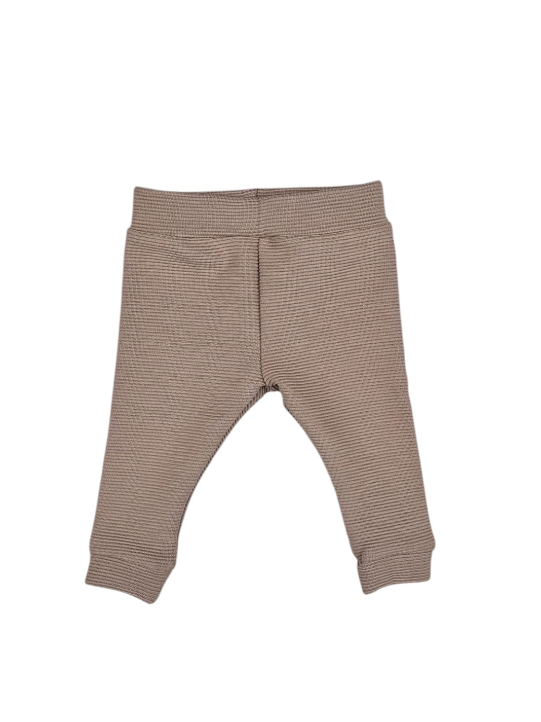 Broekje rib taupe | UNISEX