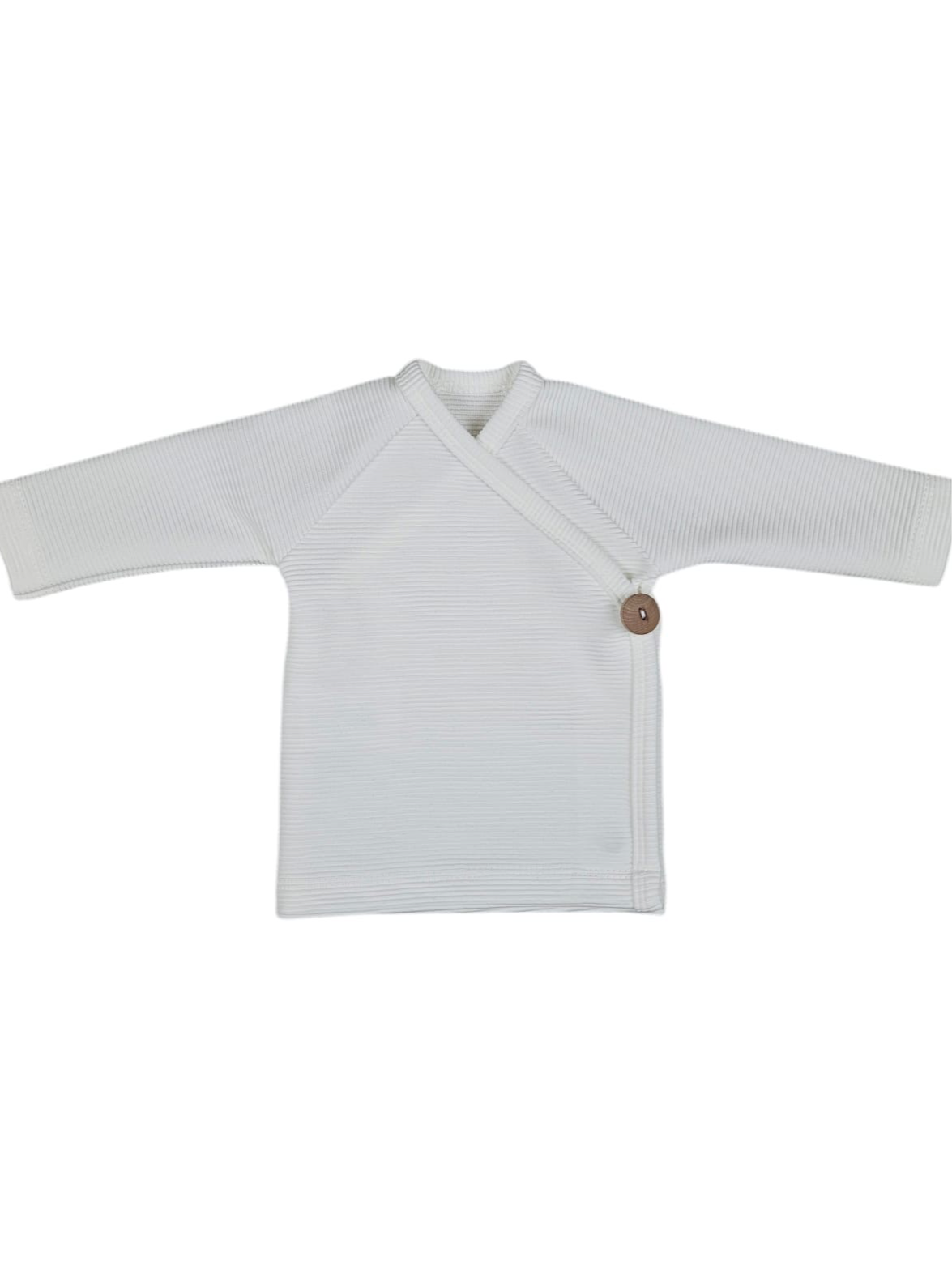 Overslagshirtje ecru| Unisex