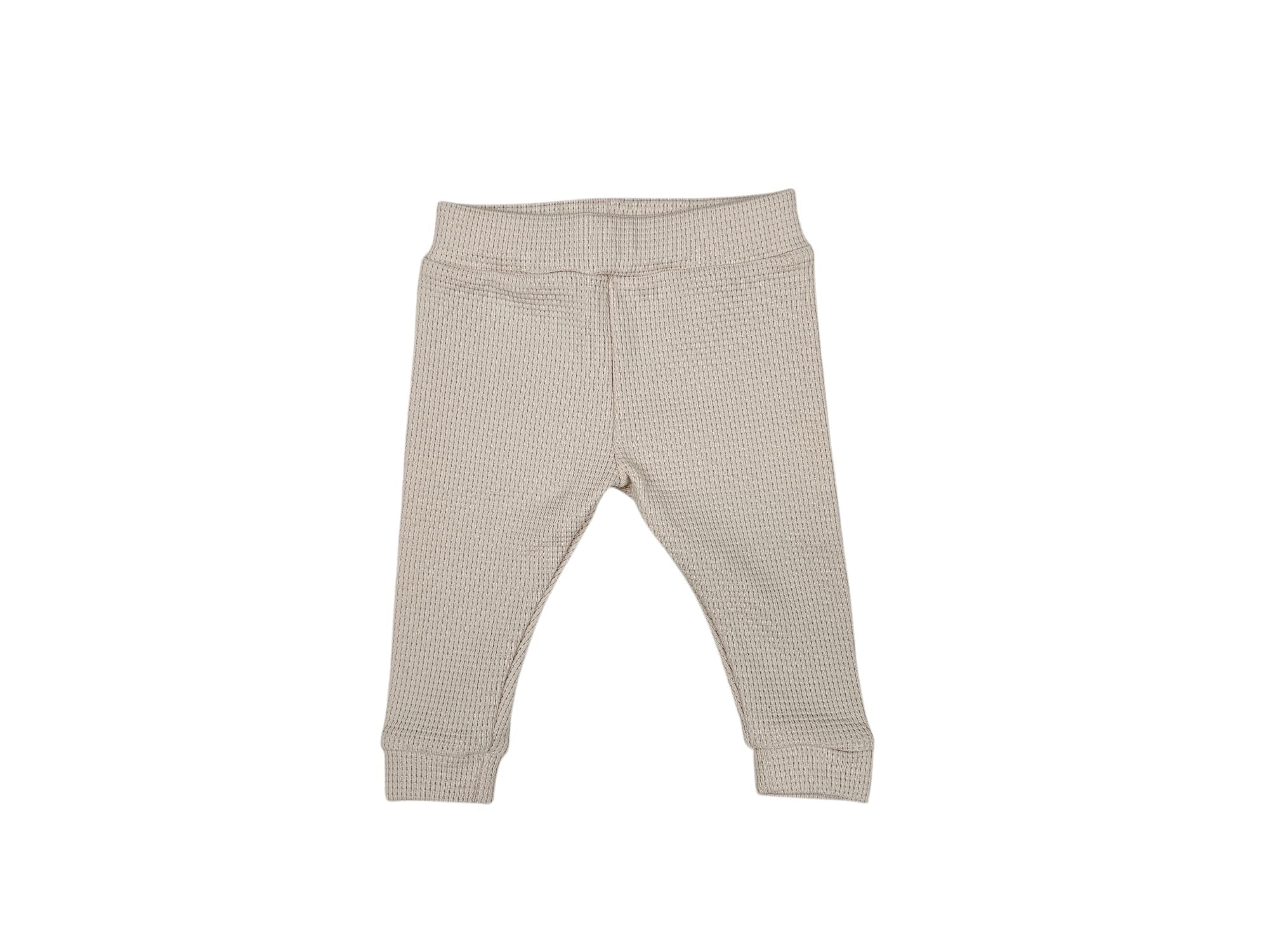 Wafel broekje | licht beige UNISEX